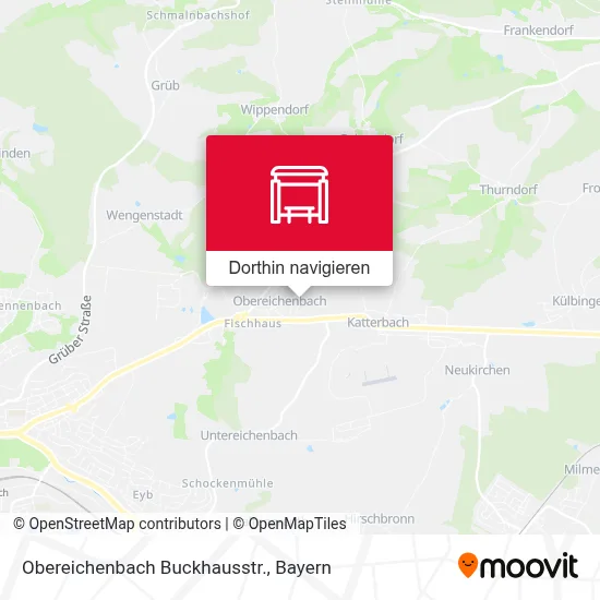 Obereichenbach Buckhausstr. Karte