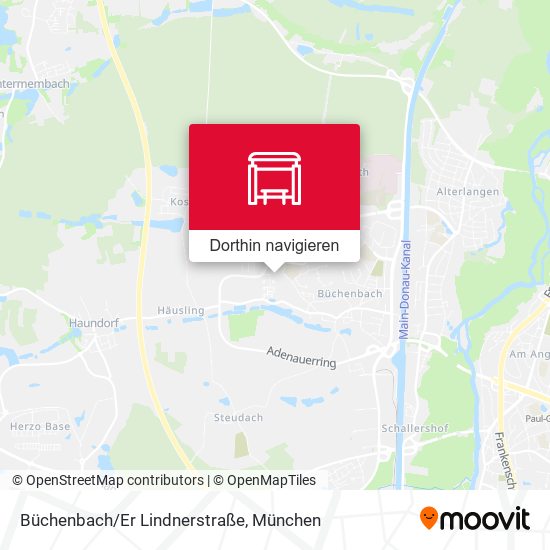 Büchenbach/Er Lindnerstraße Karte