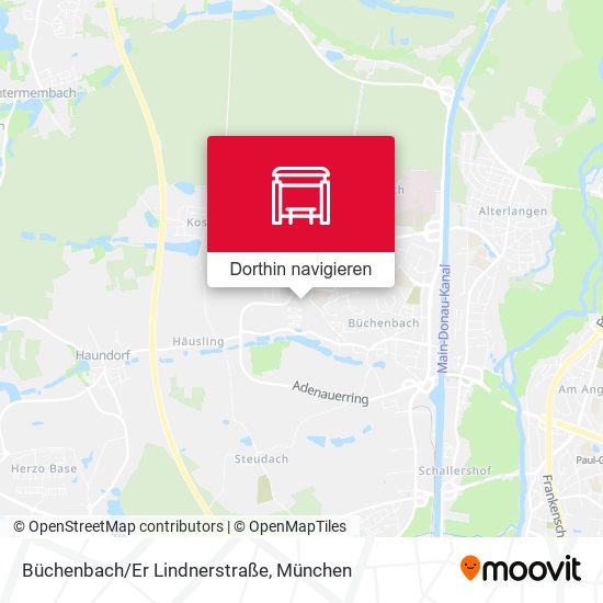 Büchenbach/Er Lindnerstraße Karte