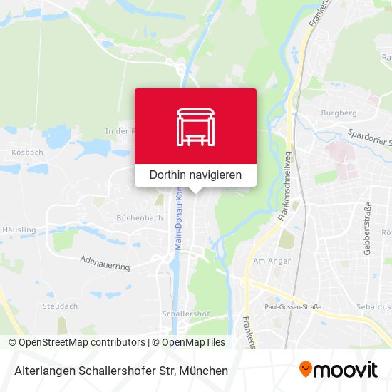 Alterlangen Schallershofer Str Karte