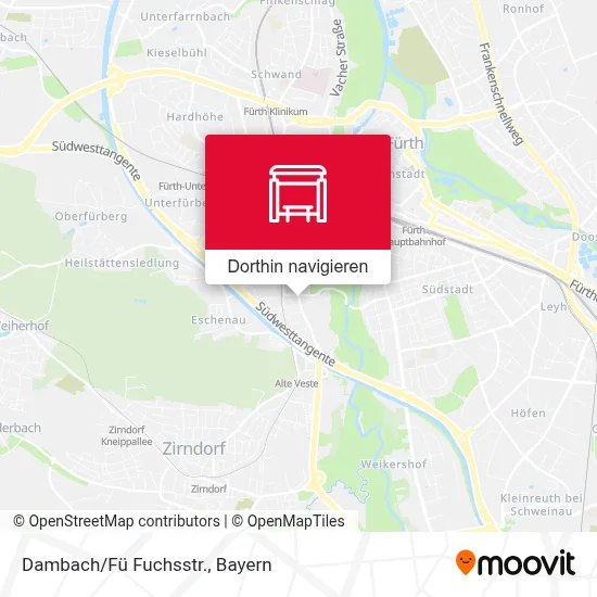 Dambach/Fü Fuchsstr. Karte
