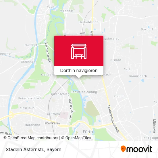 Stadeln Asternstr. Karte