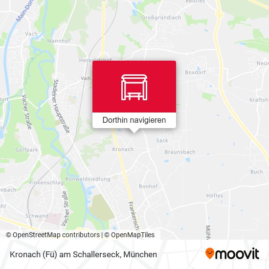 Kronach (Fü) am Schallerseck Karte