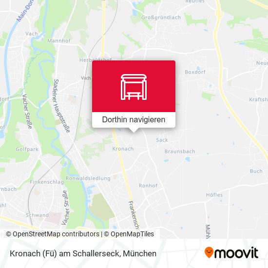 Kronach (Fü) am Schallerseck Karte