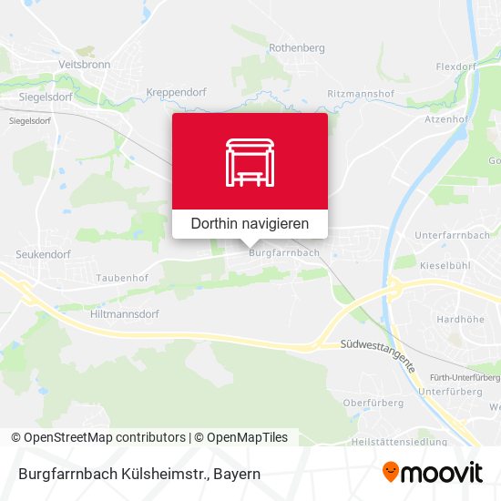 Burgfarrnbach Külsheimstr. Karte
