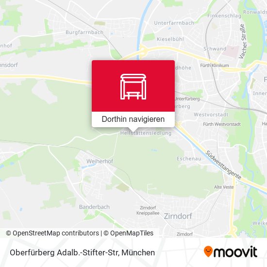 Oberfürberg Adalb.-Stifter-Str Karte