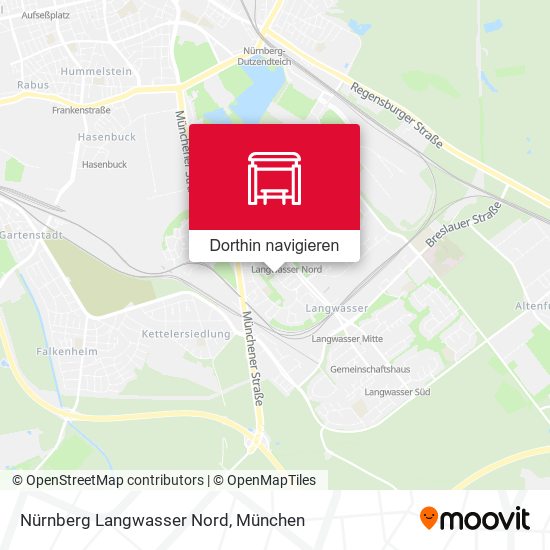 Nürnberg Langwasser Nord Karte