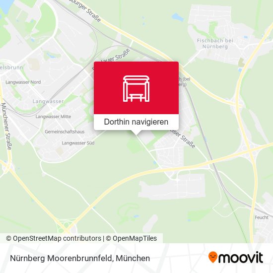 Nürnberg Moorenbrunnfeld Karte