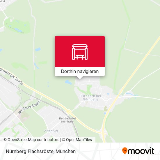 Nürnberg Flachsröste Karte