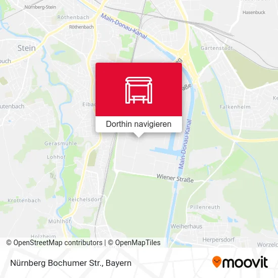 Nürnberg Bochumer Str. Karte