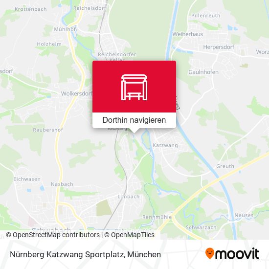Nürnberg Katzwang Sportplatz Karte