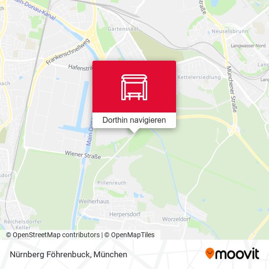 Nürnberg Föhrenbuck Karte