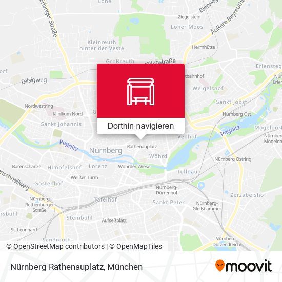 Nürnberg Rathenauplatz Karte