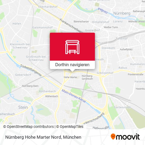 Nürnberg Hohe Marter Nord Karte