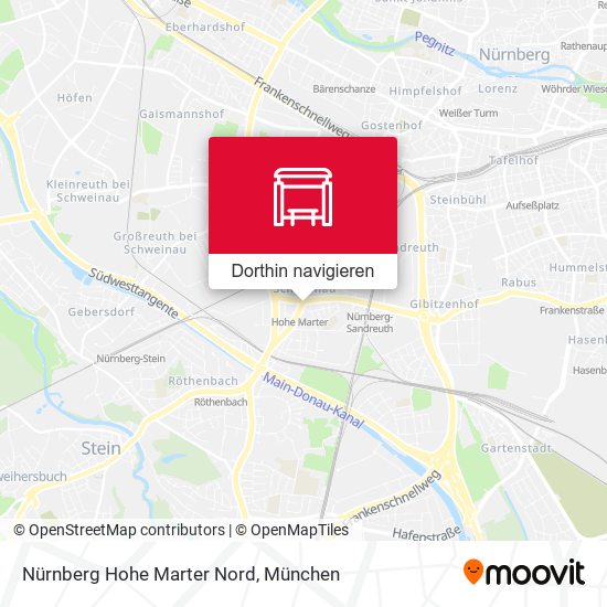 Nürnberg Hohe Marter Nord Karte