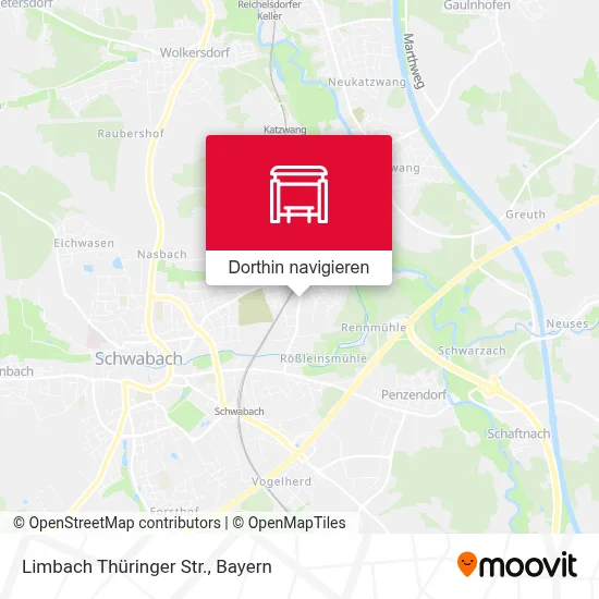 Limbach Thüringer Str. Karte