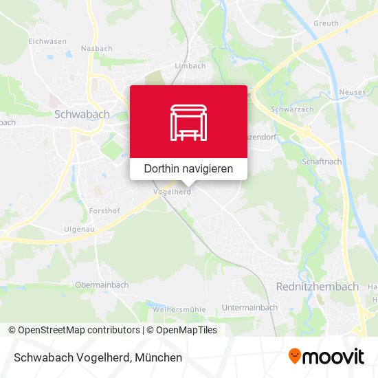 Schwabach Vogelherd Karte