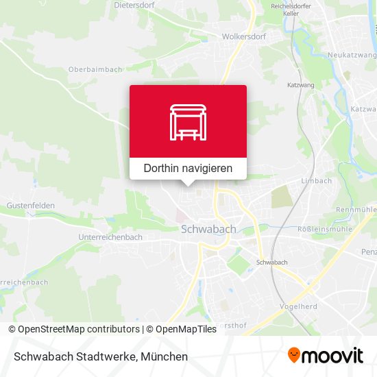 Schwabach Stadtwerke Karte