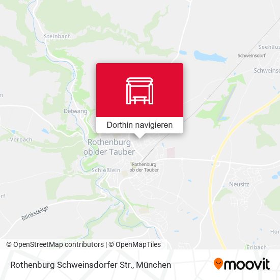 Rothenburg Schweinsdorfer Str. Karte