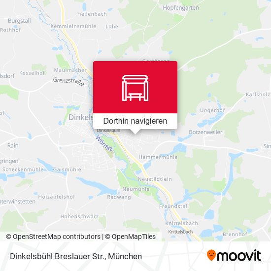 Dinkelsbühl Breslauer Str. Karte