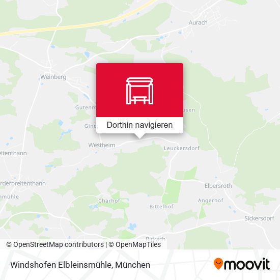 Windshofen Elbleinsmühle Karte