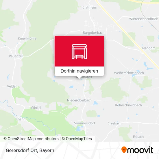 Gerersdorf Ort Karte