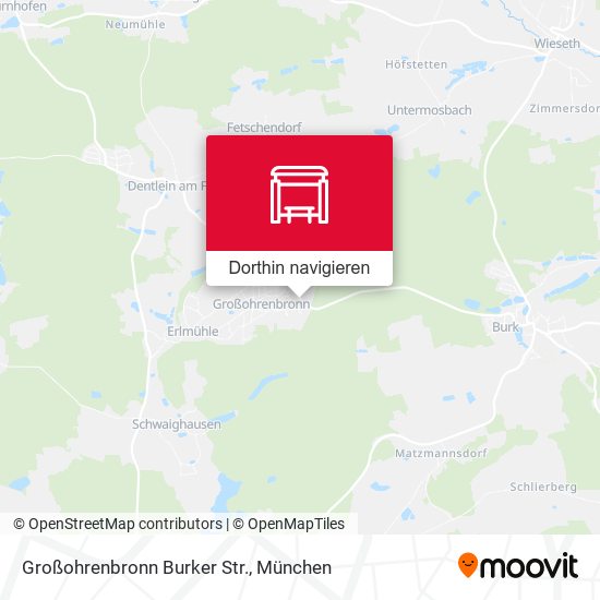 Großohrenbronn Burker Str. Karte
