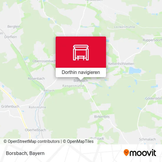 Borsbach Karte