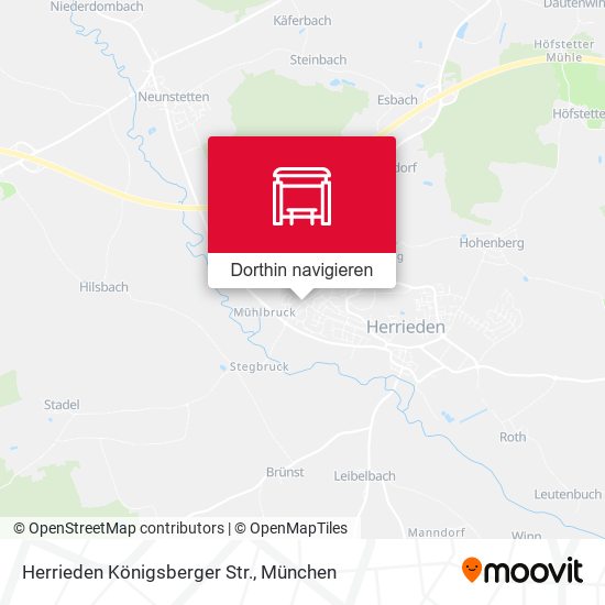 Herrieden Königsberger Str. Karte