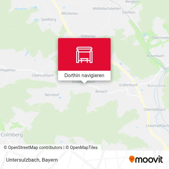 Untersulzbach Karte