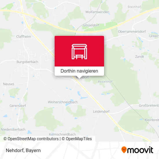 Nehdorf Karte