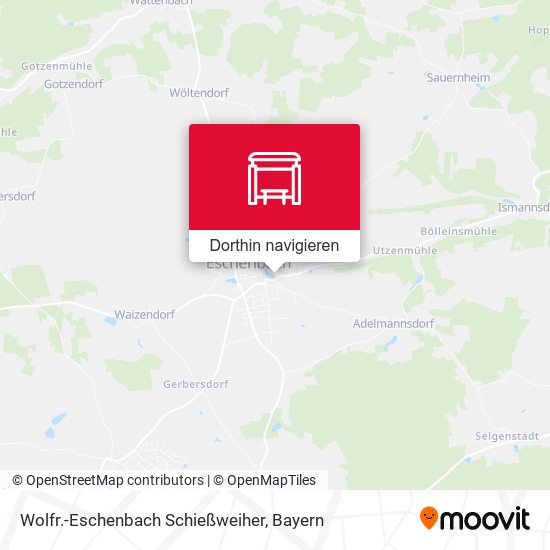Wolfr.-Eschenbach Schießweiher Karte