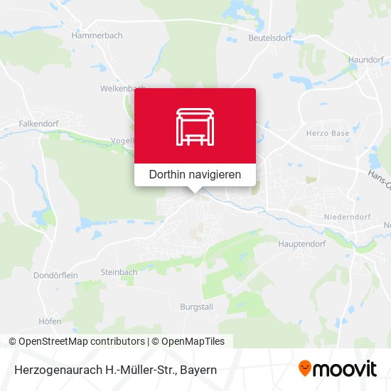 Herzogenaurach H.-Müller-Str. Karte