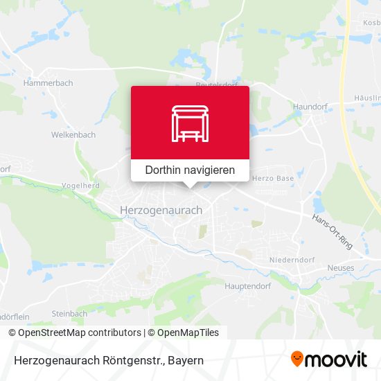 Herzogenaurach Röntgenstr. Karte
