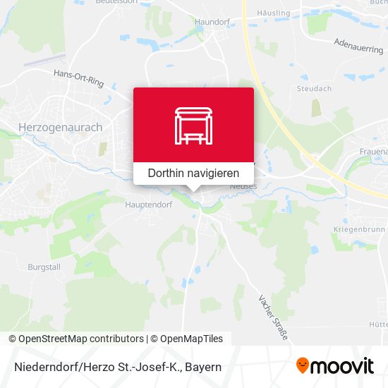 Niederndorf/Herzo St.-Josef-K. Karte