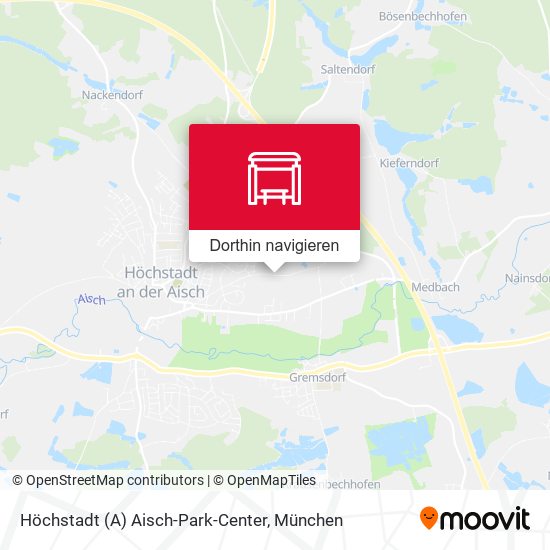 Höchstadt (A) Aisch-Park-Center Karte