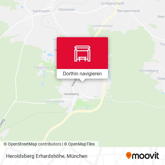 Heroldsberg Erhardshöhe Karte