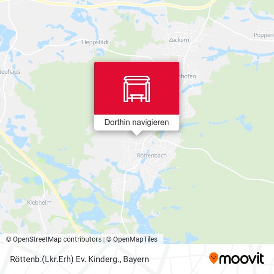 Röttenb.(Lkr.Erh) Ev. Kinderg. Karte
