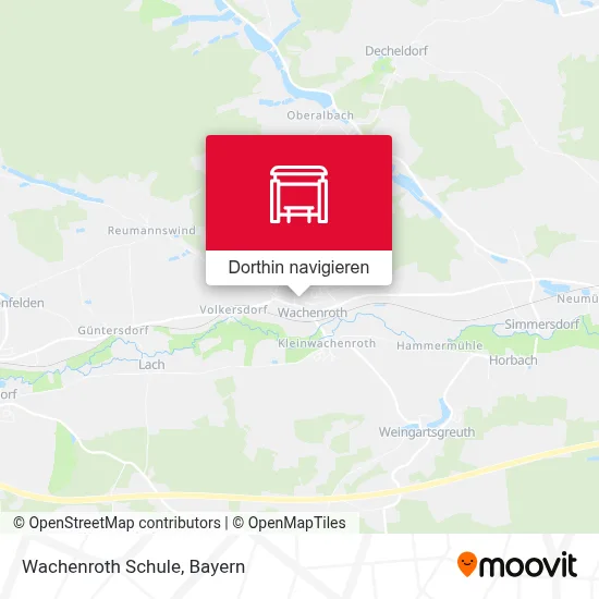 Wachenroth Schule Karte