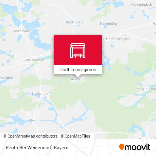 Reuth Bei Weisendorf Karte