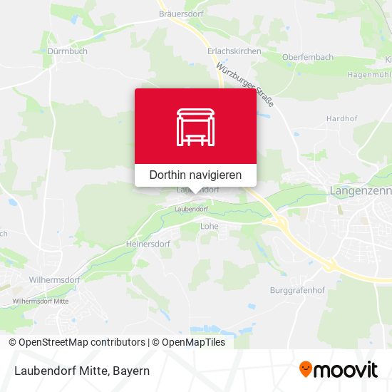 Laubendorf Mitte Karte