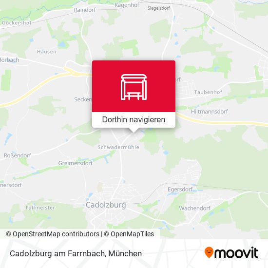 Cadolzburg am Farrnbach Karte