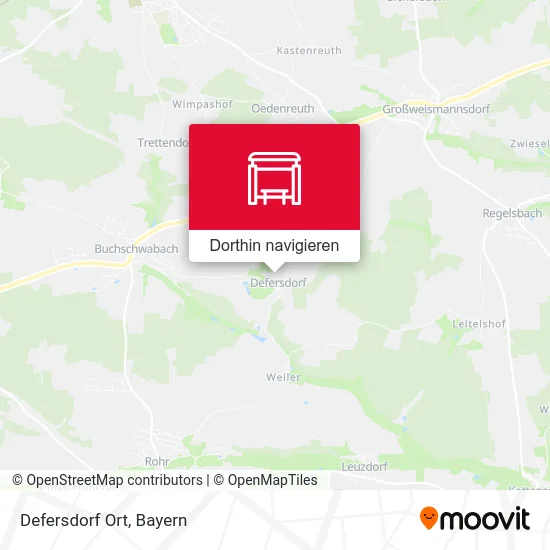 Defersdorf Ort Karte