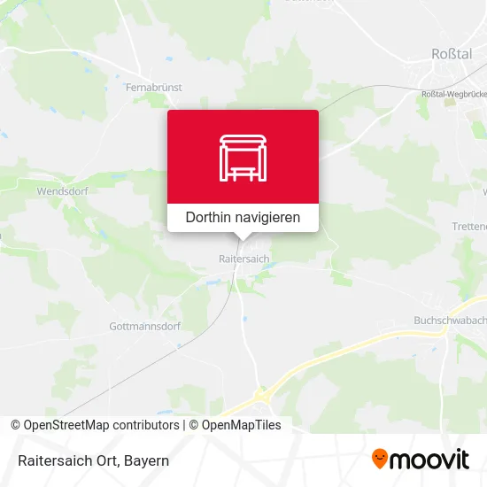 Raitersaich Ort Karte