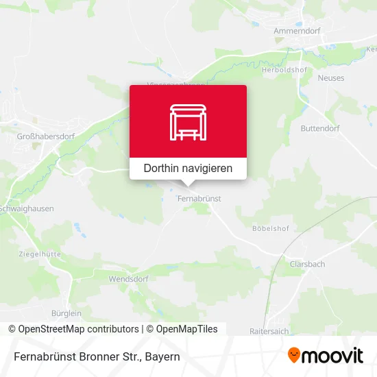 Fernabrünst Bronner Str. Karte