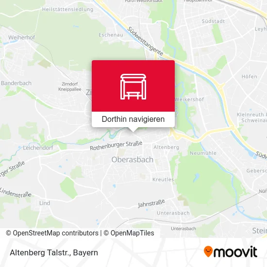 Altenberg Talstr. Karte