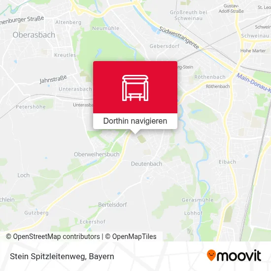 Stein Spitzleitenweg Karte