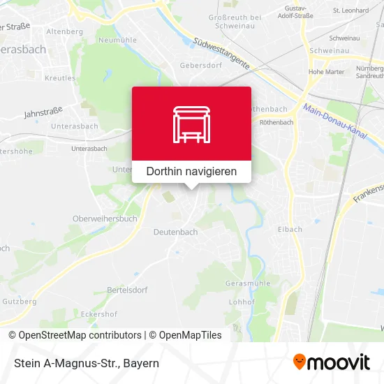 Stein A-Magnus-Str. Karte