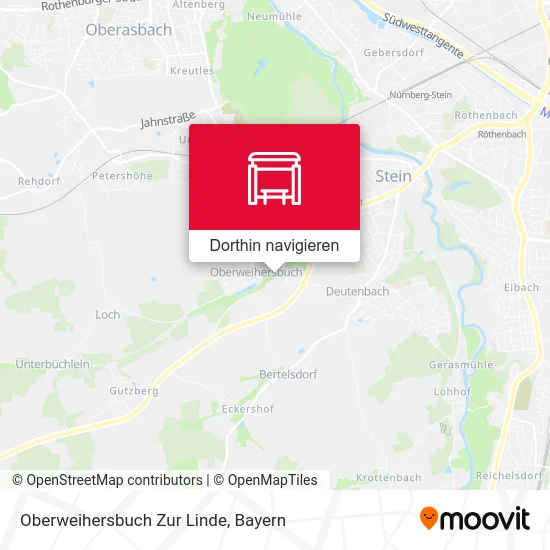 Oberweihersbuch Zur Linde Karte