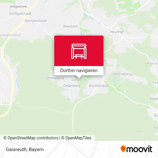 Gaisreuth Karte